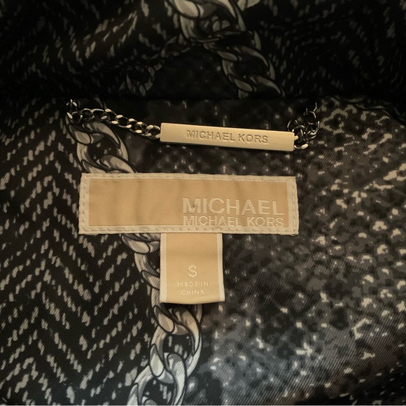 Michael Kors Chain Pattern Vest S - Picture 4 of 5